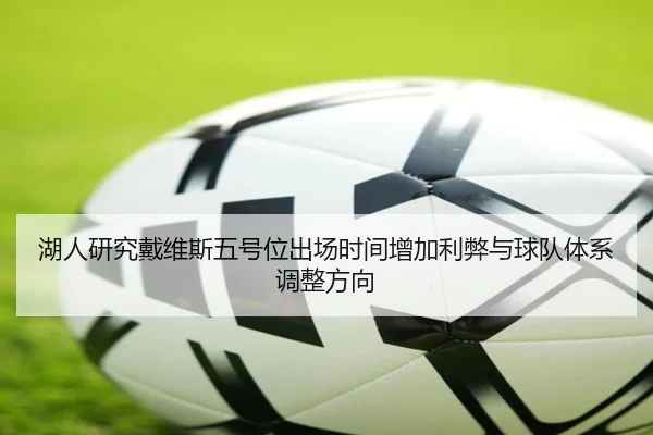 湖人研究戴维斯五号位出场时间增加利弊与球队体系调整方向